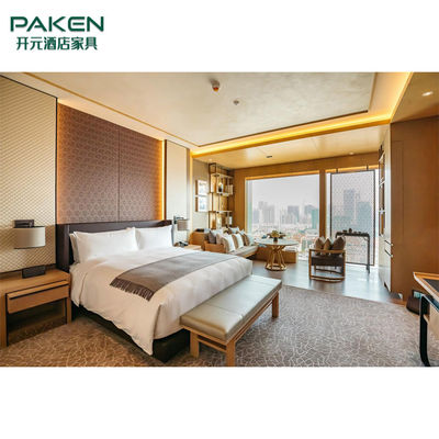 jakość  Hotel High Glossy Finish Queen Size Bedroom Suites fabryka