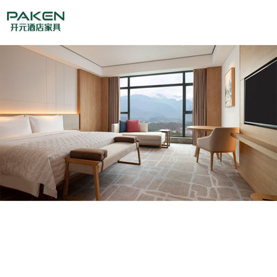 Dostosowany nowoczesny zestaw mebli hotelowych do sypialni dla 5-gwiazdkowego luksusowego hotelu