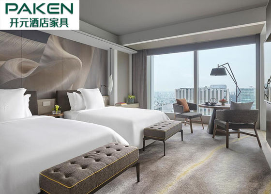 Hotel czterosezonowy pięciogwiazdkowy standard meble do sypialni wypoczynkowej Brak Projekt zagłówka Szary styl