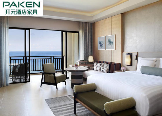The Ritz Carlton Hotel Group Design Avocado Green Hue Retro Romantic Theme PU leather Upholstery
