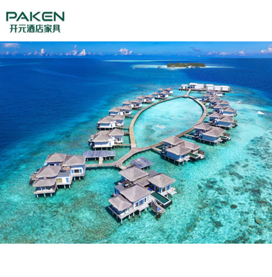EPE Raffles Maldives Meradhoo Hotel Meble do sypialni Zestawy do słonecznej willi na plaży wodnej